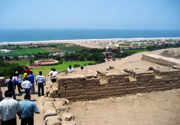 Pachacamac Archeological Site near Lima, Peru