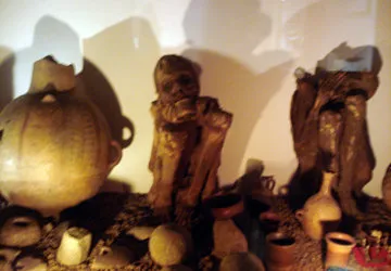Inca Mummies on exhibit in Arequipa, Peru
