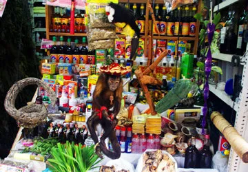 The witches market in Chiclayo, Peru
