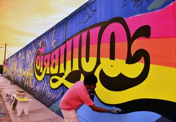 Huanchaco boardwalk in Trujillo, Peru