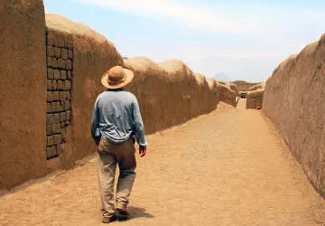 Visiting Chan Chan on the Moche Route in Peru