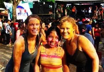 Casualties of the water and paint fights of the Amazon Carna