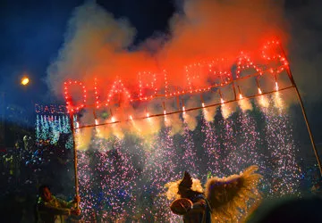 The Famous Carnaval of Oruro, near La Paz in Bolivia