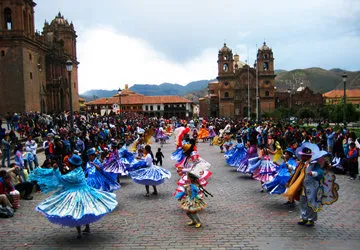 Holy Week (Semana Santa) Festival in Cusco, Peru