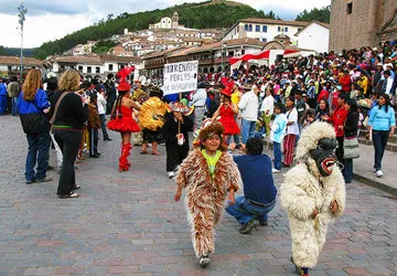 Holy Week (Semana Santa) Festival in Cusco, Peru