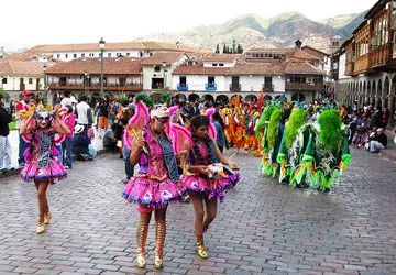 Holy Week (Semana Santa) Festival in Cusco, Peru