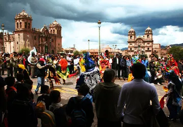 Holy Week (Semana Santa) Festival in Cusco, Peru
