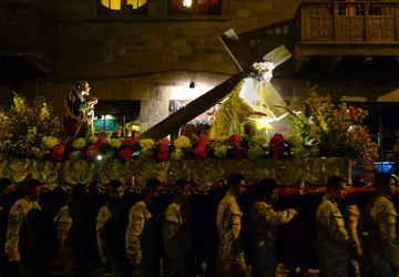 Holy Week (Semana Santa) Festival in Cusco, Peru