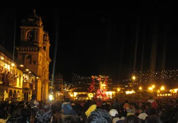 Holy Week (Semana Santa) Festival in Cusco, Peru