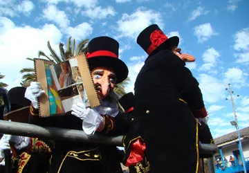 The Virgin of Paucartambo Festival in Peru.