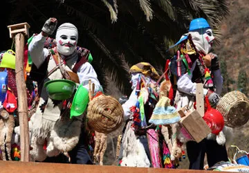 The Virgin of Paucartambo Festival in Peru.