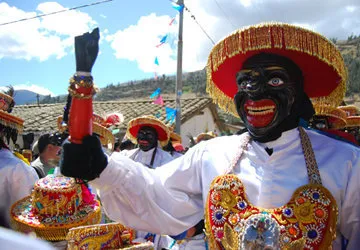 The Virgin of Paucartambo Festival in Peru.