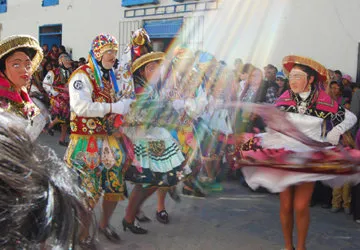 The Virgin of Paucartambo Festival in Peru.