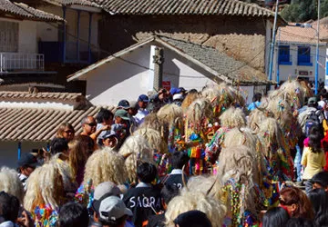 The Virgin of Paucartambo Festival in Peru.