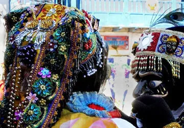 The Virgin of Paucartambo Festival in Peru.