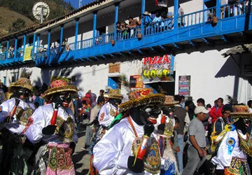 The Virgin of Paucartambo Festival in Peru.