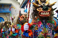Cover. The Virgin of Paucartambo Festival in Peru.