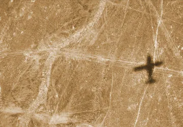 Flying over the Nazca Lines in Peru