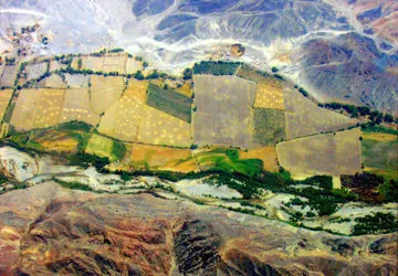 Flying over the Nazca Lines in Peru
