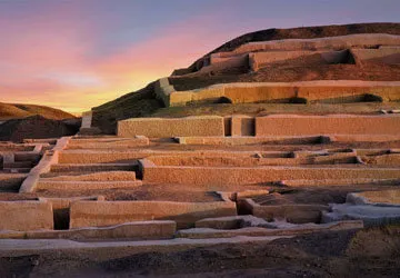Cahuachi Pyramids in the Nazca Desert, near the Lines