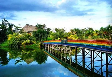 Iquitos in the Amazon of Peru