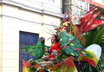 Iquitos in the Amazon of Peru