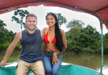 Iquitos in the Amazon of Peru