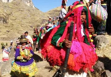 Traditional dances are part of festivities at Qeswachaka