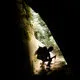 Mini. A tunnel in Peru carved into rock by the Inca.