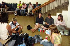 Cover. Six-hour layover at Santa Cruz Airport in Bolivia