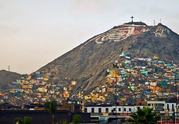 San Cristobal Hill in Lima