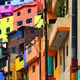 Mini Cover. Colorful homes of Rímac in Lima, Peru