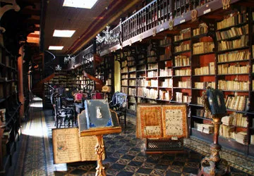 San Francisco Monastery Library in Lima, Peru