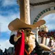 Virgin of Candelaria Festival dancer, Copacabana, Bolivia. M