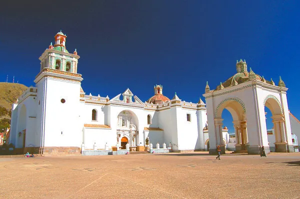 Basilica Shrine of Copacabana in Bolivia