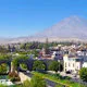 Mini Cover. Puente Grau and El Misti in Arequipa