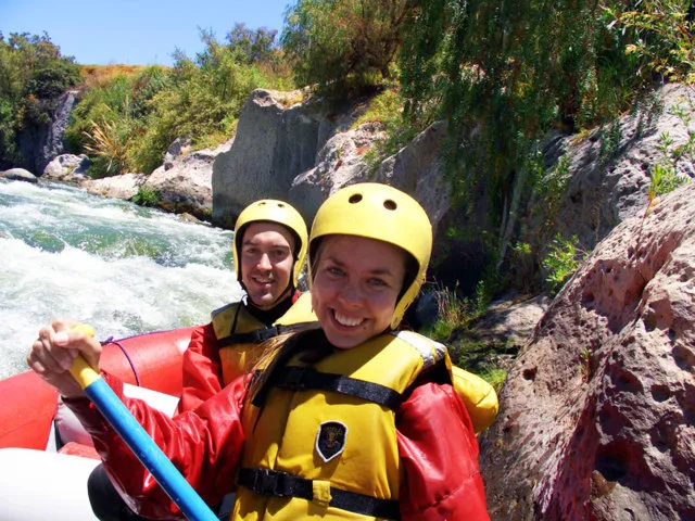 Rafting in Peru