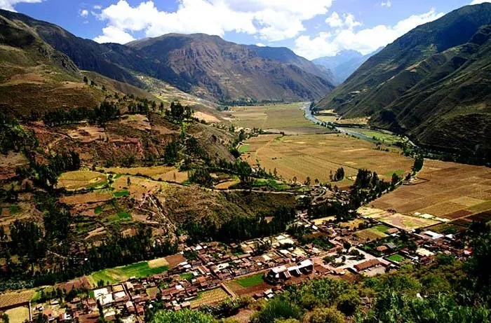 The Sacred Valley of the Incas just outside of Cusco, Peru.