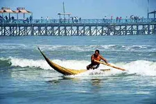 Cover Photo. Riding the Waves in Huanchaco, Peru.