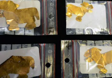 Gold relics discovered in the Bolivian side of Lake Titicaca