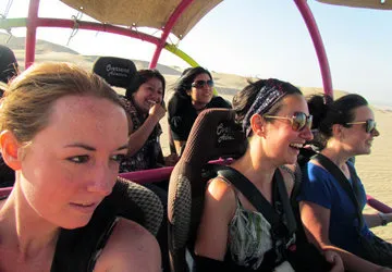 Sandbuggy adventure near Ica, Peru