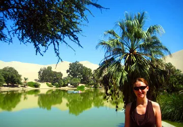 Huacachina Oasis near Nazca, Peru