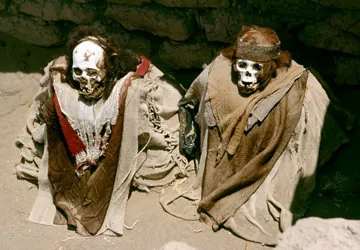 Chauchilla Cemetery in Nazca, Peru