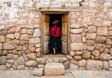 Chinchero in the Sacred Valley of the Incas, Peru