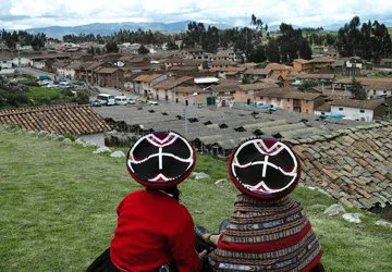 Chinchero in the Sacred Valley of the Incas, Peru