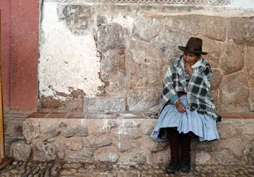 Chinchero in the Sacred Valley of the Incas, Peru