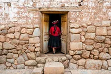 Cover. Chinchero in the Sacred Valley of the Incas, Peru