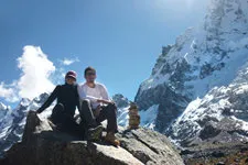 Cover. Salkantay Trek to Machu Picchu, near Cusco, Peru