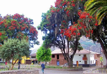 The central plaza of Andahuaylillas in the Southern Sacred V