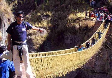 El esplendor del Puente Qeswachaka